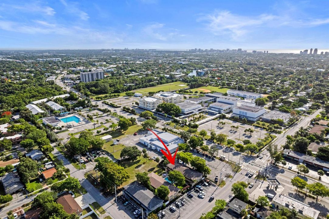 Aerial Neighborhood View