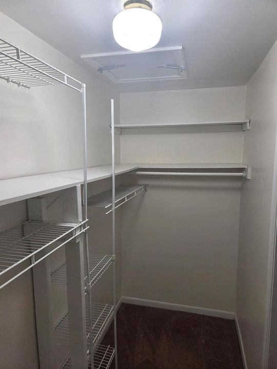 Master closet