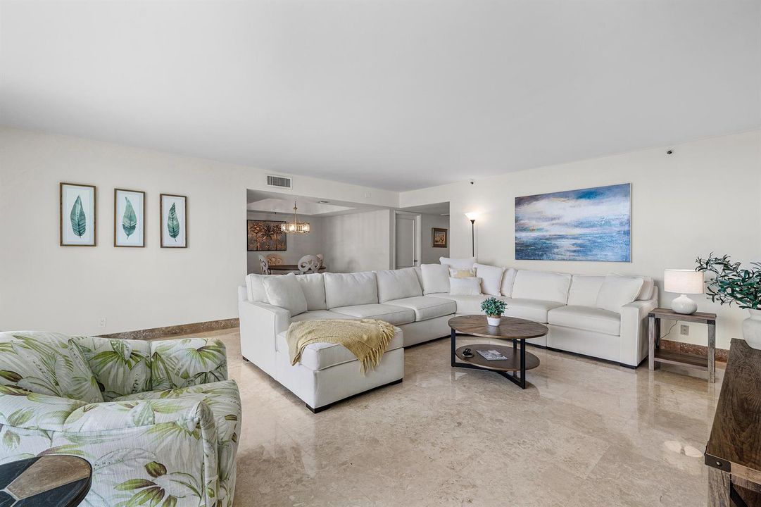 large, open living
