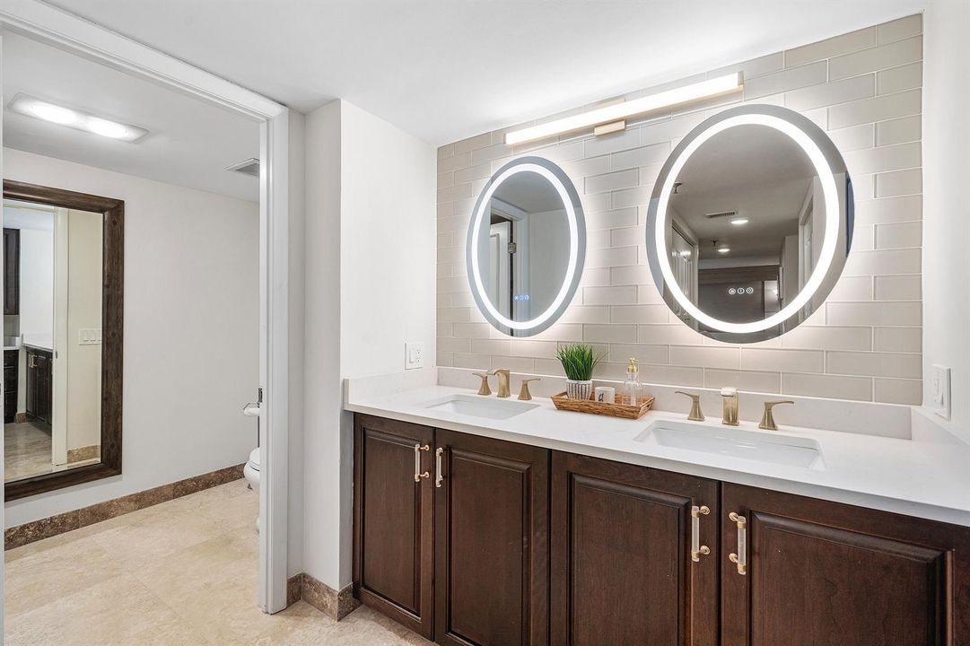 dual vanities