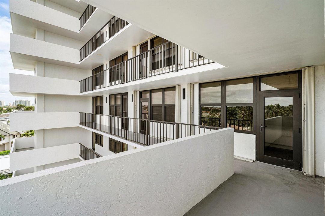 West balcony