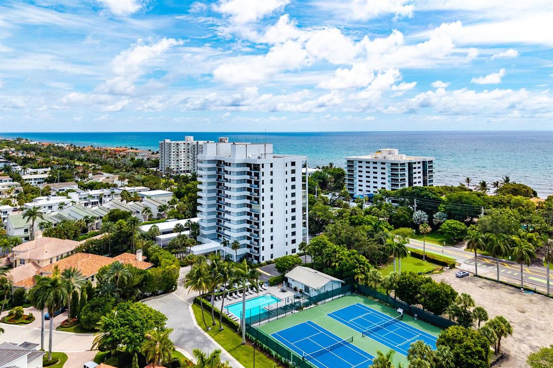 directly across the street to beach