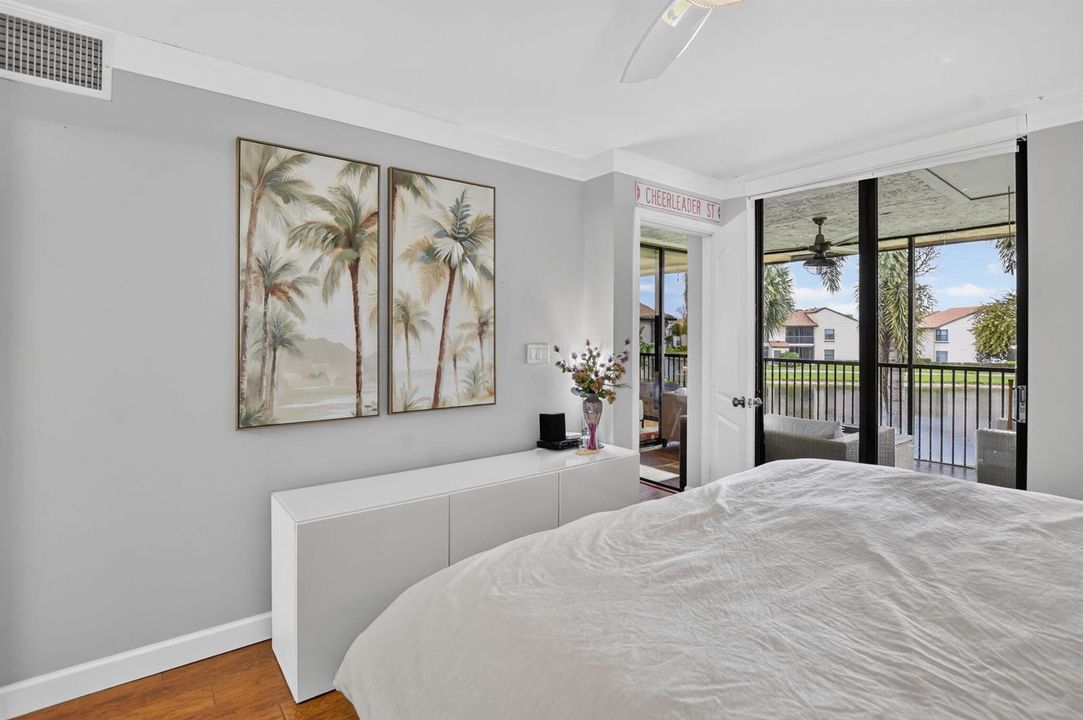 Access to Balcony & Lake View