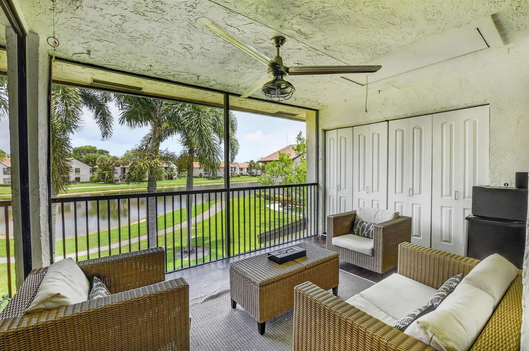 Screened in Balcony