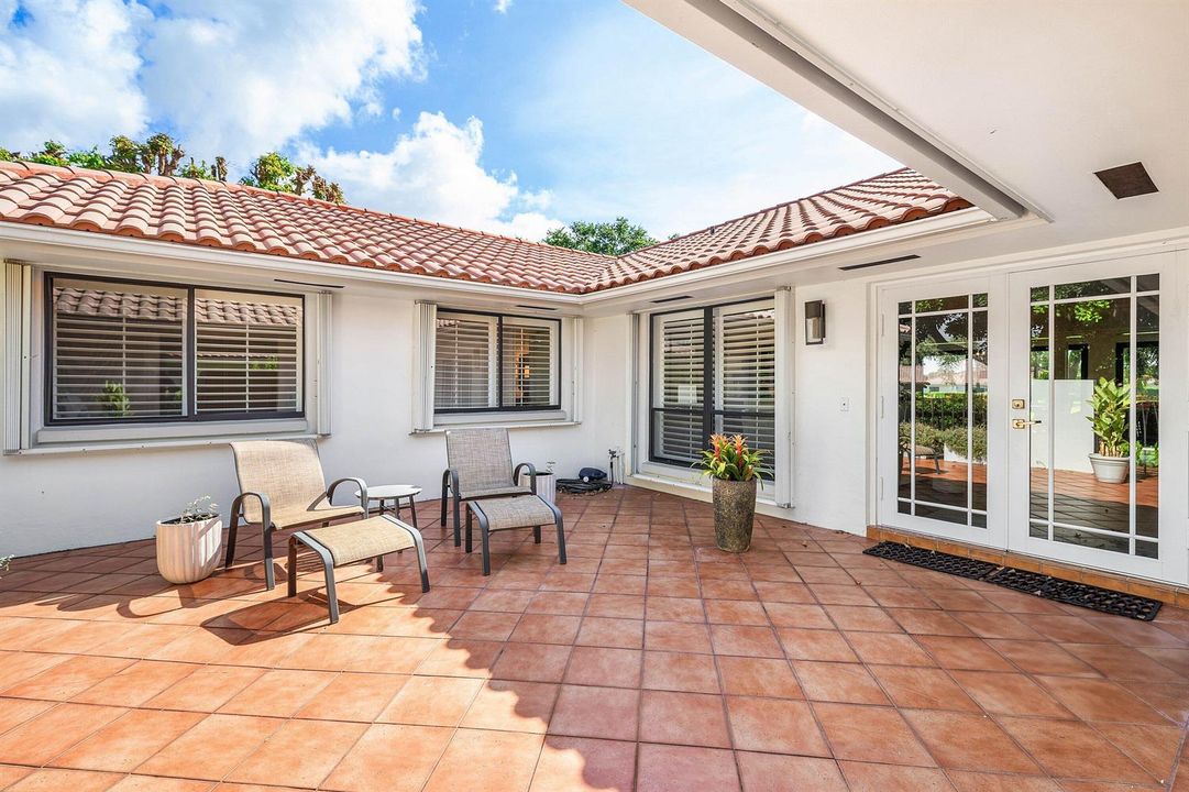 open patio