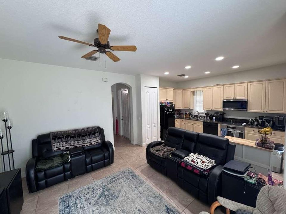 Family Room Open to Kitchen