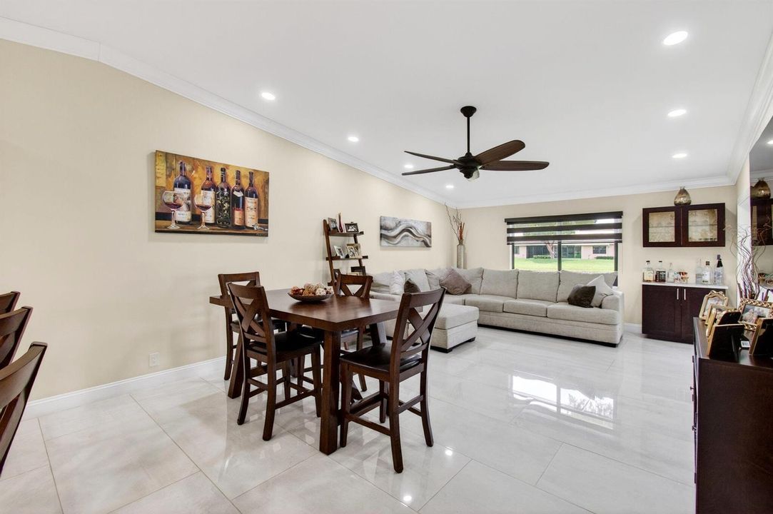 Dining and Living room