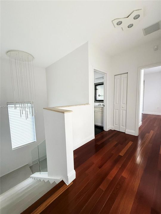 upstairs foyer