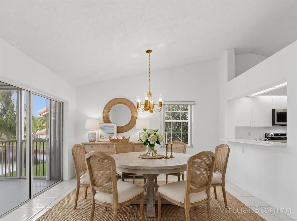 Dining Staged