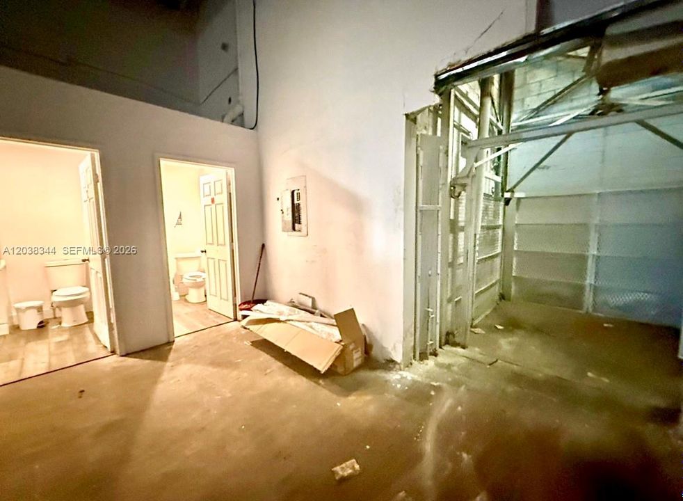 1st Floor/ 2 Bathrooms & Freight Elevator.