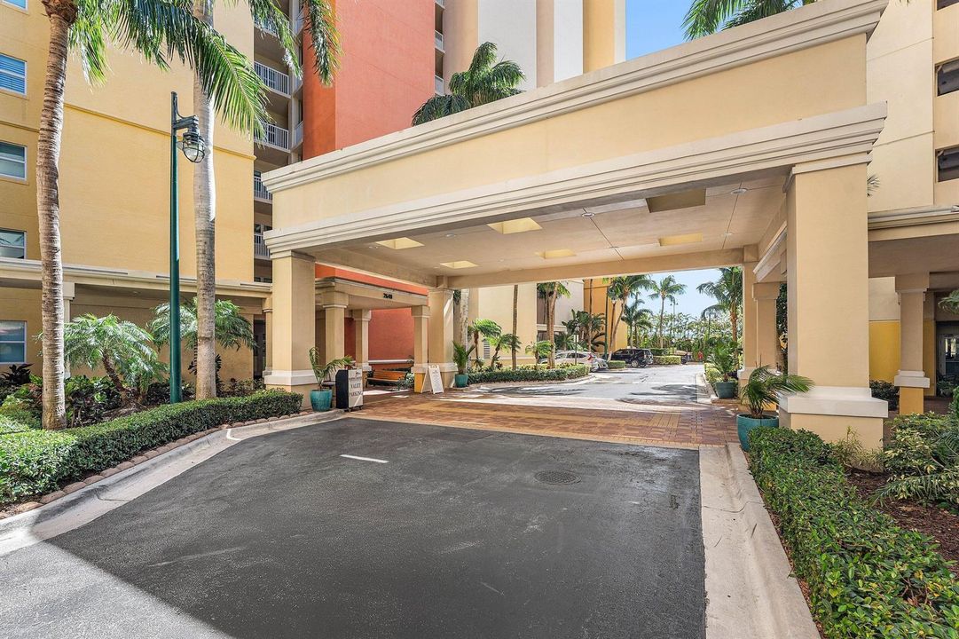 Welcoming Porte Cochere