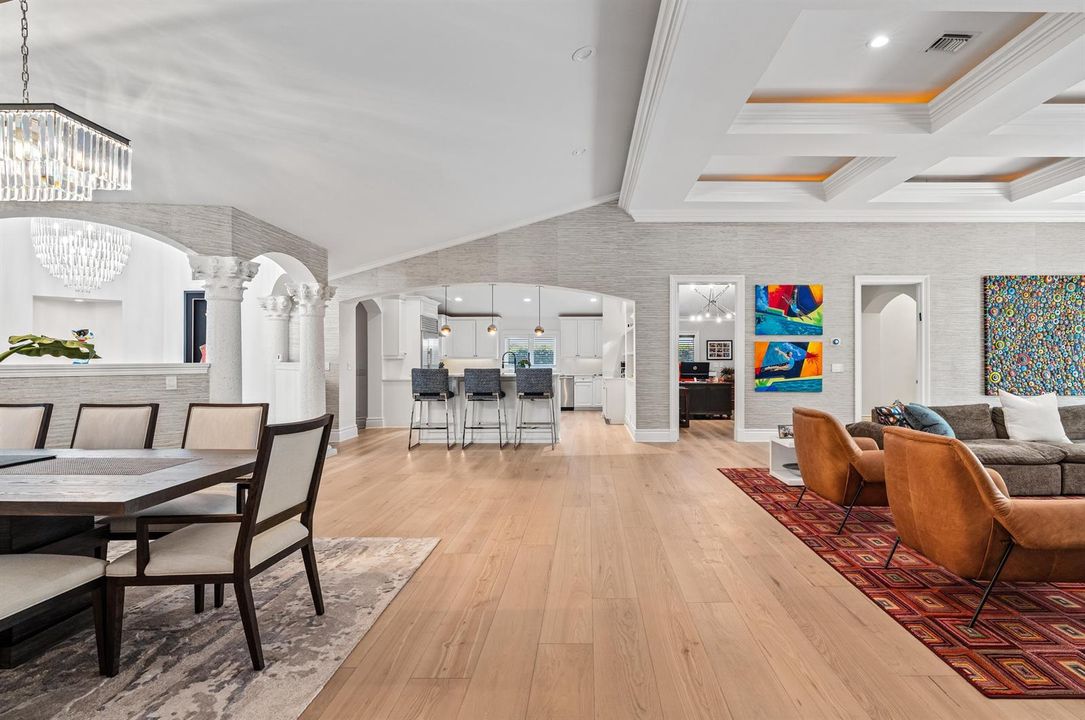 DINING TO LIVING ROOM