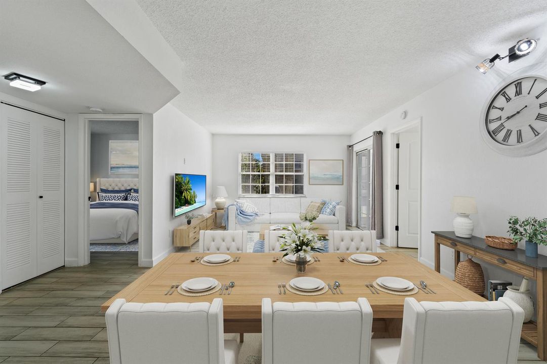 Virtually Staged Living Area