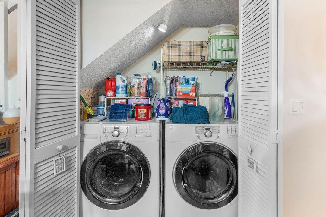 Laundry on main floor