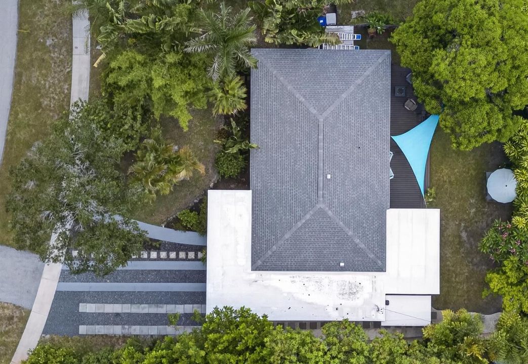 overhead aerial