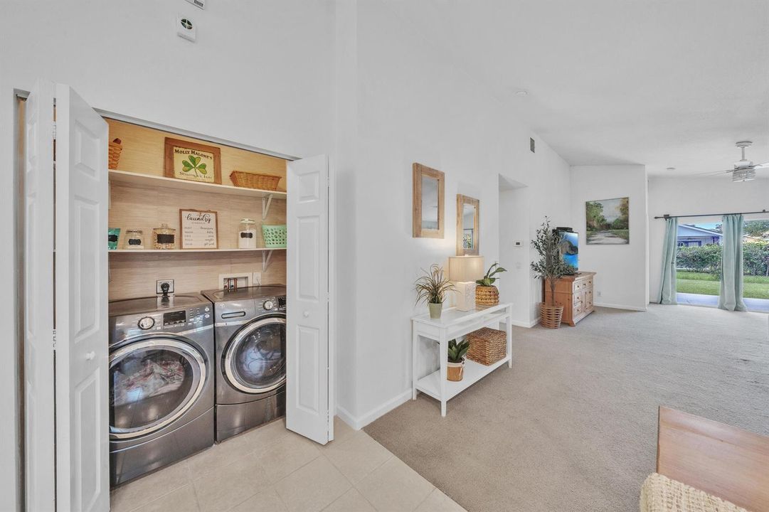 7 Laundry Closet