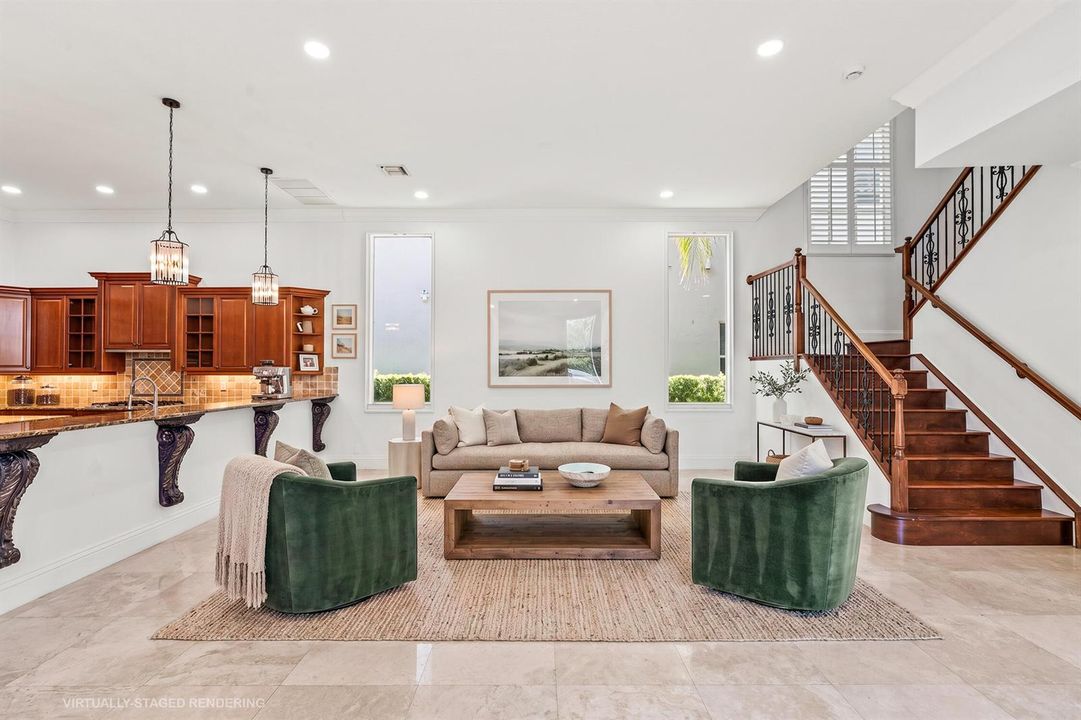 Living Room - Virtually Staged