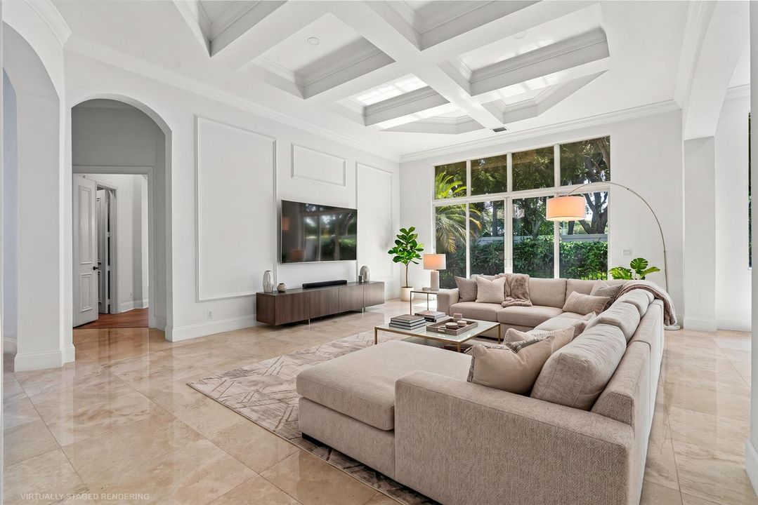 Living Room - Virtually Staged