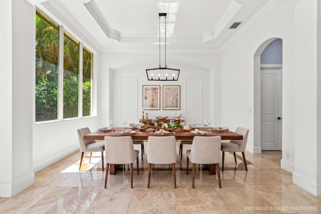Dining Room - Virtually Staged