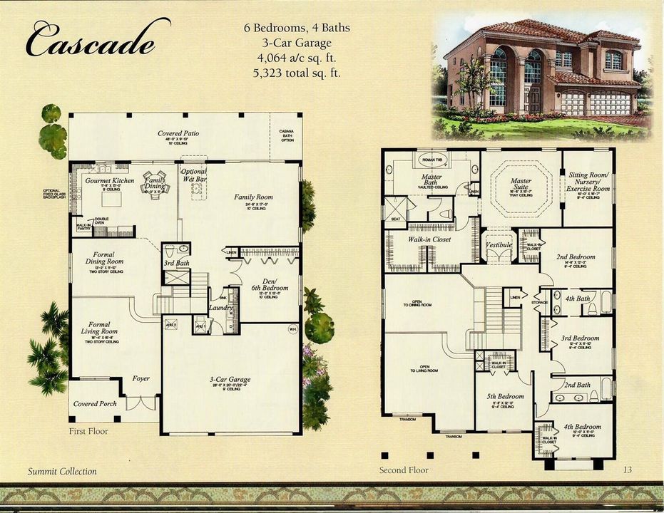 Cascade Floorplan