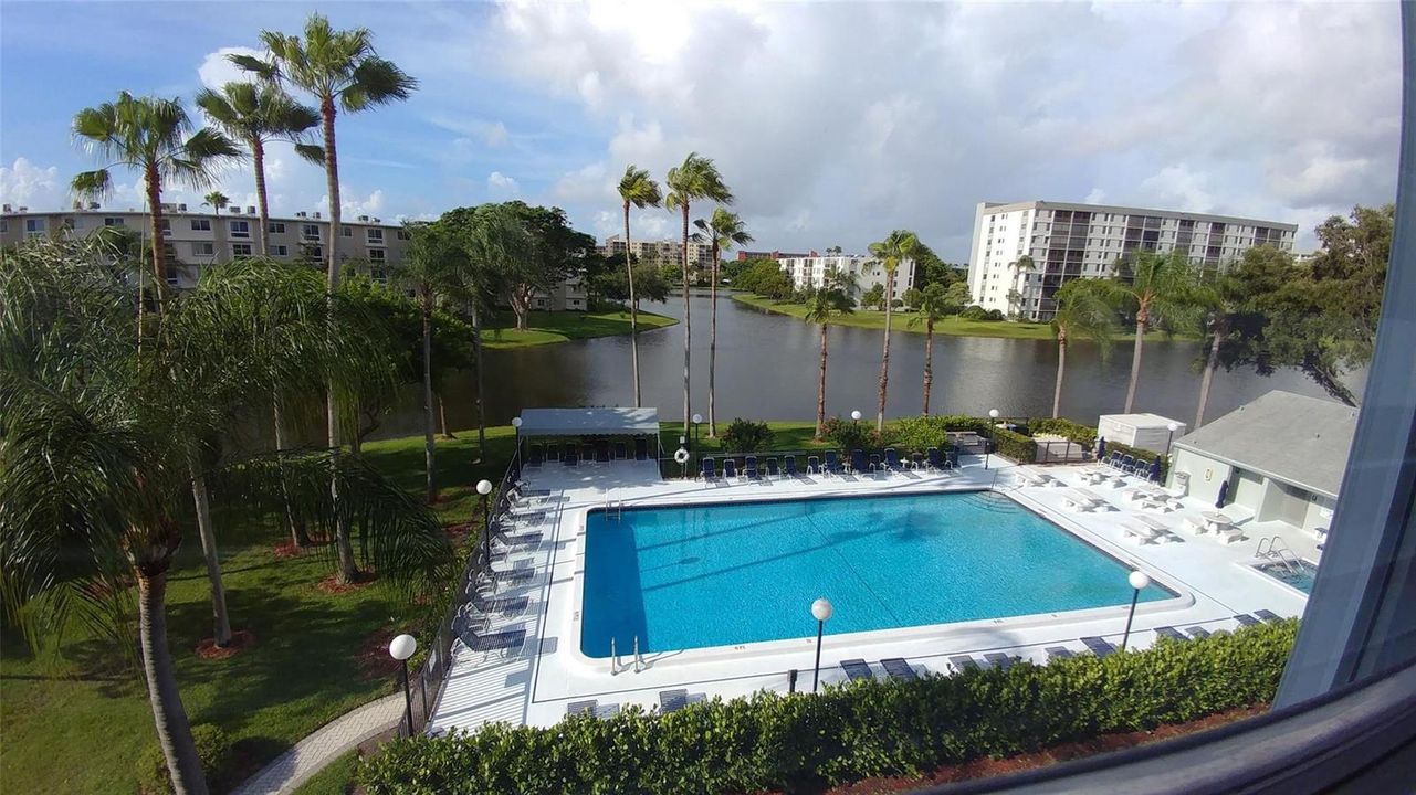 View of Simming Pool Cypress Bend V