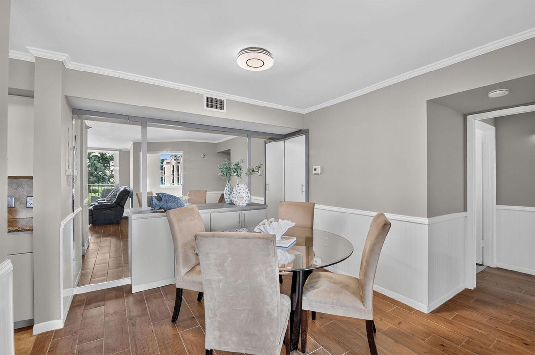 Dining area