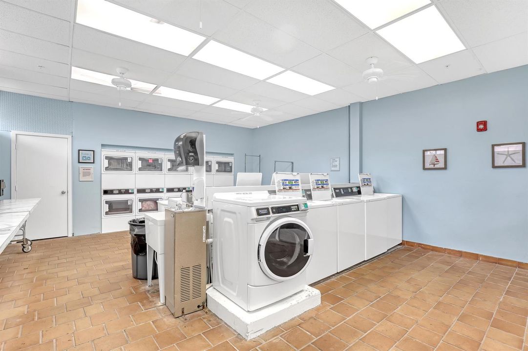 Laudry Facility in remodeled club house