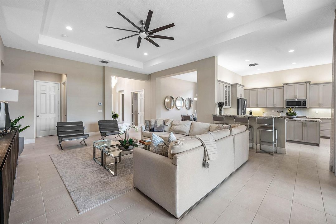 Kitchen Open To Great Room