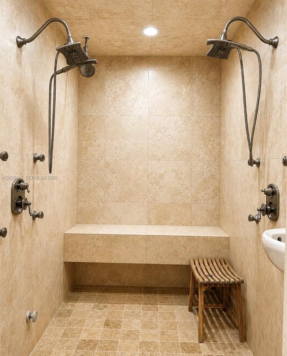 Master Room Steam Shower                   Enhance