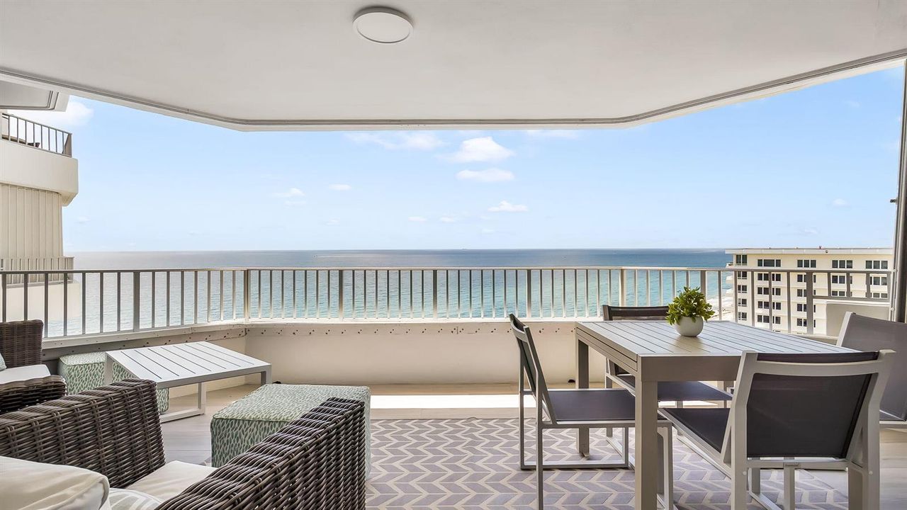 Covered Balcony Views