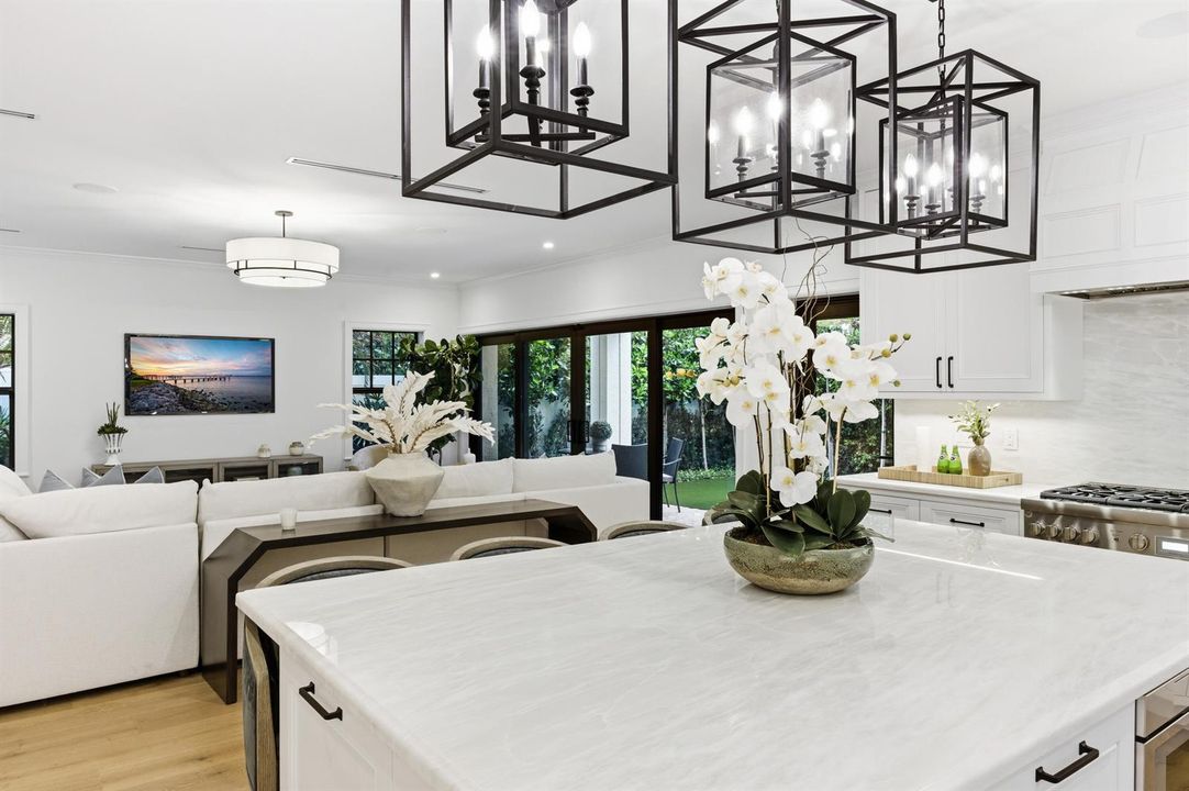 KITCHEN AND FAMILY ROOM