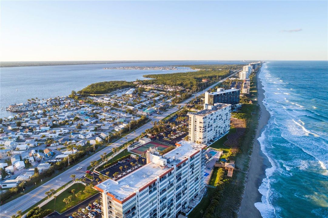 Aerial Fort Pierce City View