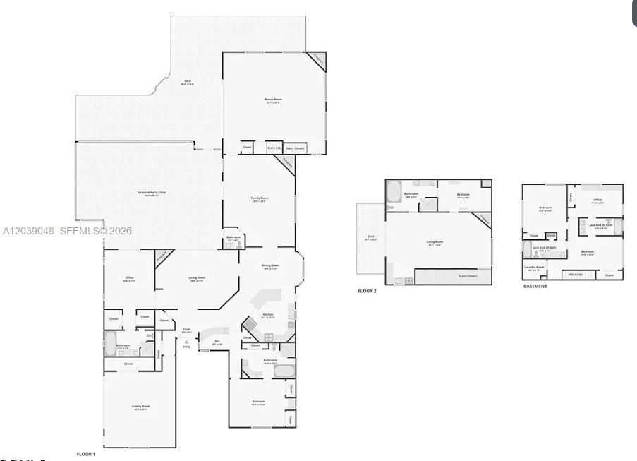 Expansive outdoor space surrounded by natural Florida landscape, offering privacy, open land use, and endless potential for future improvements or expansion.