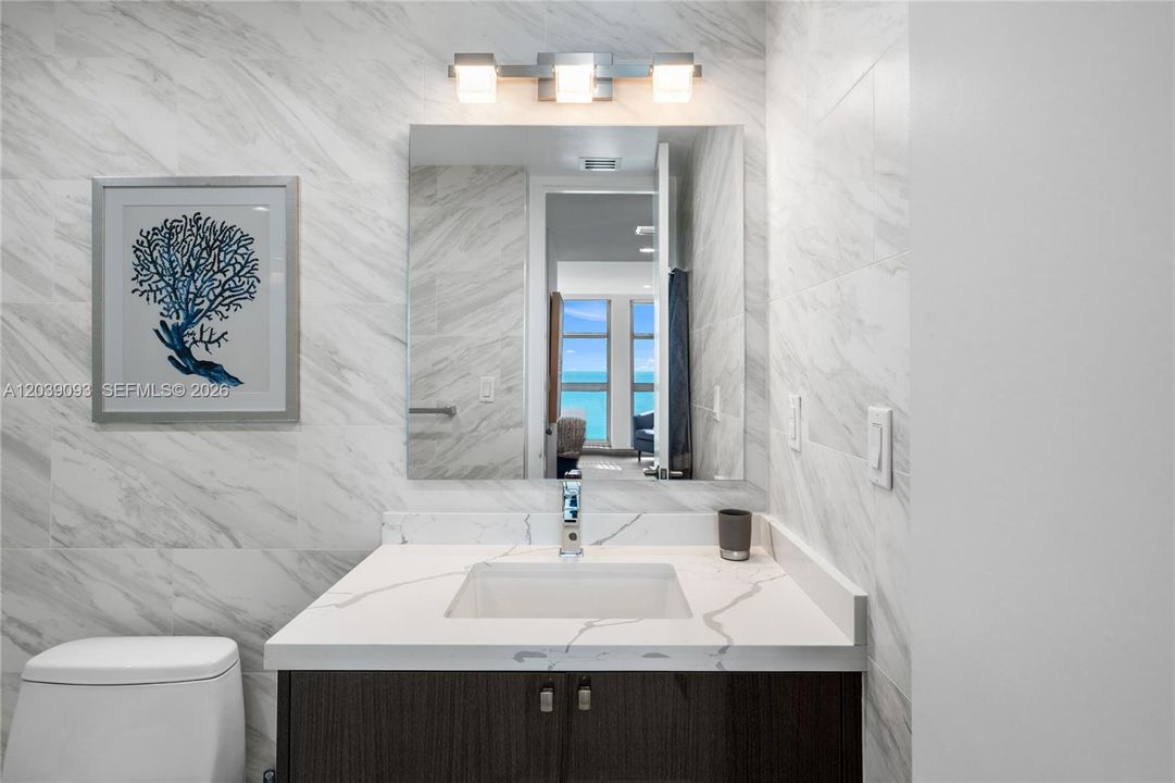 Master bathroom