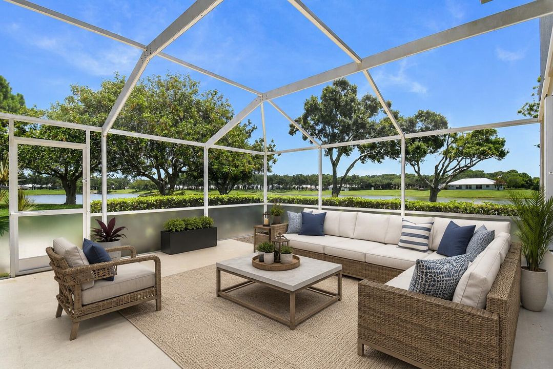 Virtually Staged Porch