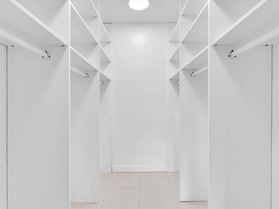 Custom Walk in Closet