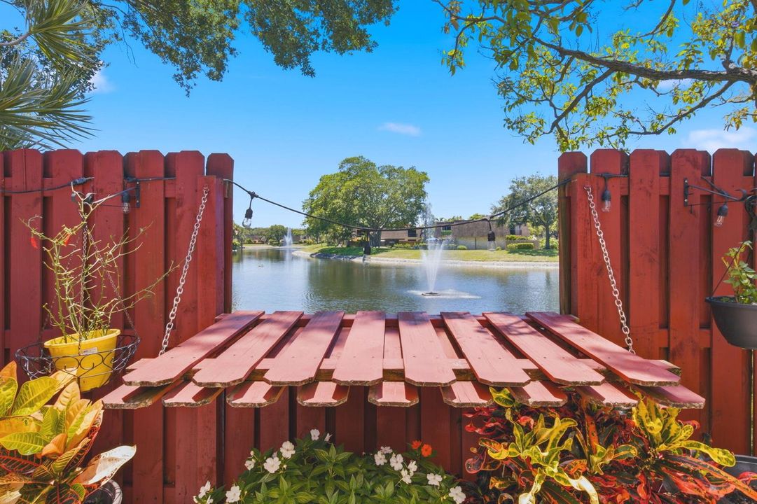 Special Feature Fence Opening