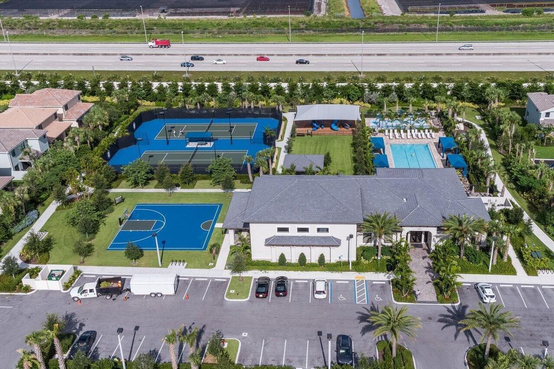 Aerial View of Amenities