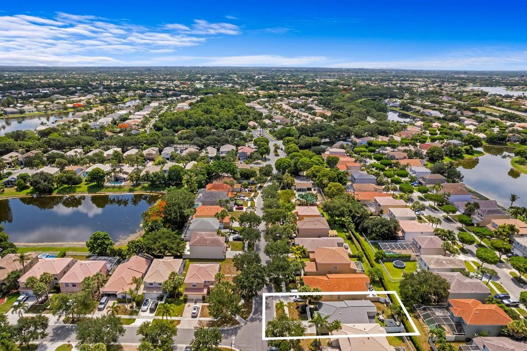 Aerial Neighborhood View