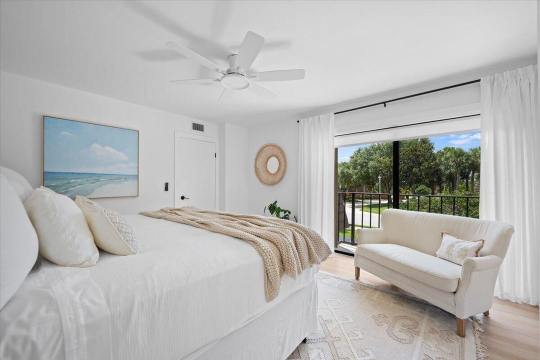 Master Bedroom view to outside