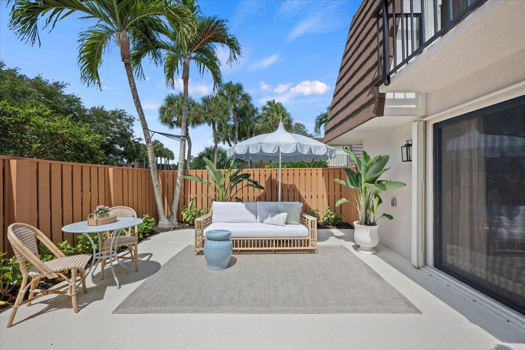 Large Patio Area