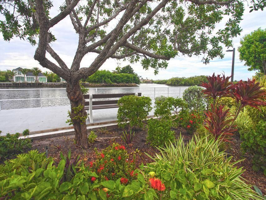 BENCH ON INTRACOASTAL