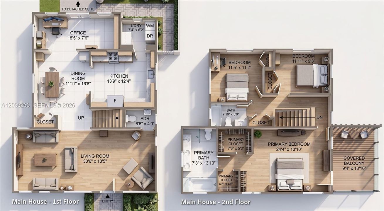 En Venta: $1,450,000 (4 camas, 3 baños, 2984 Pies cuadrados)