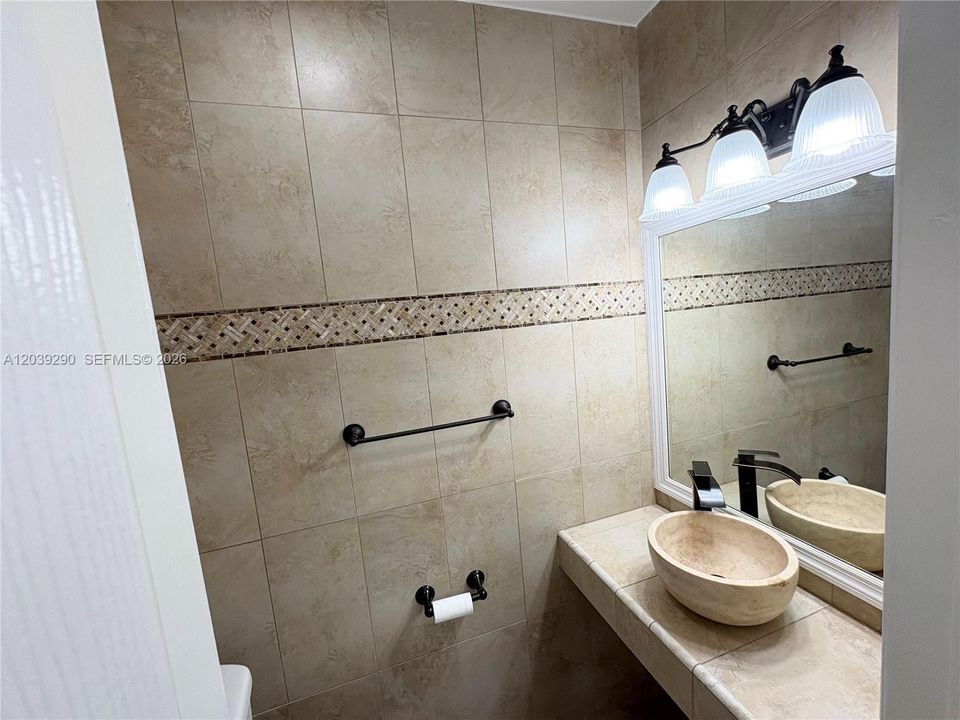 1/2 BATH FIRST FLOOR