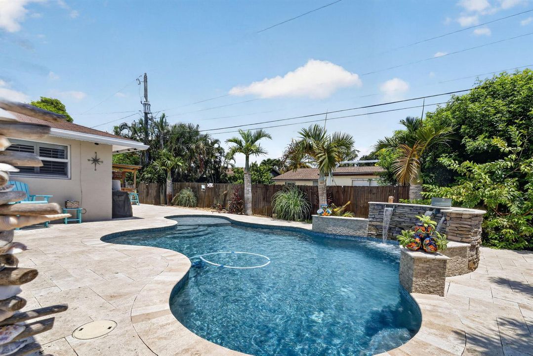 Backyard with Pool