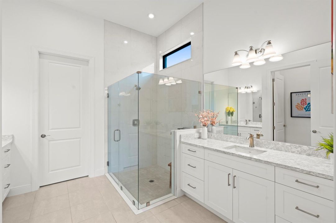 Primary shower
