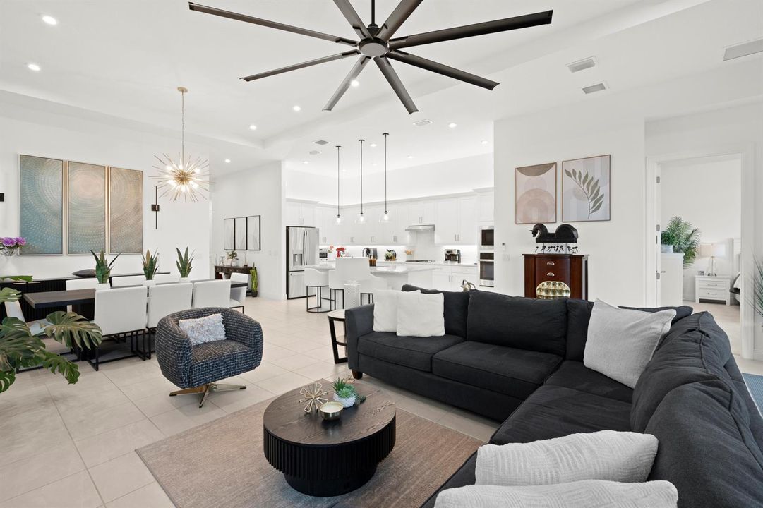 Open floor plan