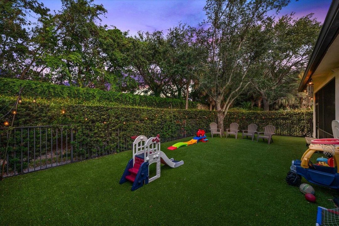 Fenced-In Backyard