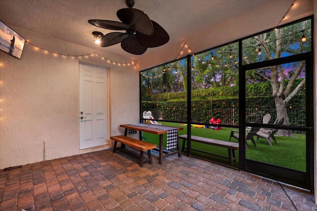 Screened-In Covered Patio