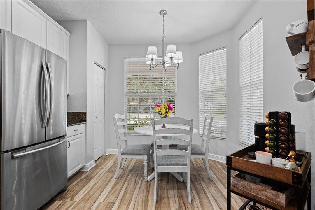Separate Breakfast Area